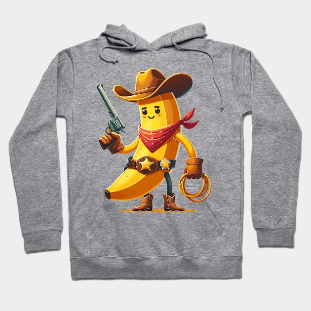 Cowboy Banana Hoodie by Art_Boys